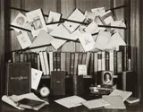 Charles Sheeler, Walt Whitman Books, Manuscripts and Photographs in the Oscar Lion Collection of the New York Public Library