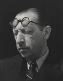 Igor Stravinsky by Edward Weston, 1935, Gelatin silver print, offered Apr 2021