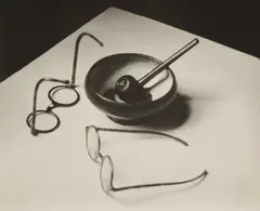 Nature Morte, Chez Mondrian by André Kertész, 1926, Gelatin silver print, offered Apr 2021