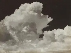Cloud by Ansel Adams, 1935, Gelatin silver print, sold Apr 2021