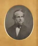 Martin M. Lawrence, Self-Portrait, 1850s, Mammoth-plate daguerreotype