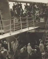 The Steerage by Alfred Stieglitz, 1907, Large-format photogravure on tissue, printed 1915, sold Apr 2021