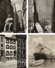 Selected Images by Berenice Abbott, 1934-1937, Four gelatin silver prints, sold Apr 2021