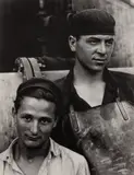 Paul Strand, Ion Diaconu and Illie Costache, Sapinesti, Romania