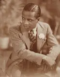 James VanDerZee, Portrait of a Young Man with Boutonniere, Harlem, 1934, Gelatin silver print