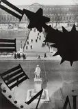 André Kertész, Clock of the Academy, Pont des Arts, and the Louvre, 1929-1932, Gelatin silver print, printed later