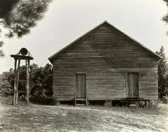 Walker Evans, School with Separate Bell, Alabama, 1936, Gelatin silver print