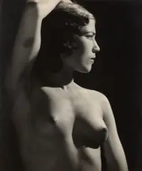 Nude with Raised Arm by Man Ray, 1926, Gelatin silver print, presumably printed circa 1930, sold Oct 2021