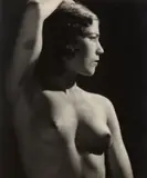 Nude with Raised Arm by Man Ray, 1926, Gelatin silver print, presumably printed circa 1930, sold Oct 2021