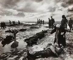 Sorrow (Ditch of Kerch) by Dmitry Baltermants, 1943-1944, Gelatin Silver print, printed 1950s, sold Oct 2021