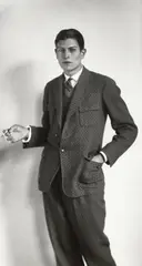 Gymnasiast (High School Student), Cologne by August Sander, 1926, Gelatin silver print, printed in 1990 by Gerd Sander, the artist’s grandson, sold Oct 2021