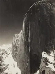 Ansel Adams, Face of Half Dome, 1927, Parmelian print