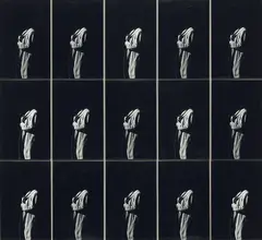 In Situ by Ray Metzker, 1964, Unique composite of fifteen gelatin silver prints, assembled 2006, each flush-mounted and mounted together to board, offered Oct 2021