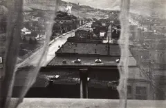 Robert Frank, View from Hotel Window -- Butte, Montana, 1956, Gelatin silver print, printed circa 1970