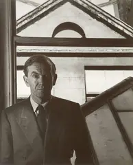 Bill Brandt, Graham Greene, 1948, Gelatin silver print