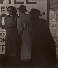 The Quarrel by Bill Brandt, 1936, Gelatin silver print, sold Oct 2021