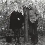 Ralph Eugene Meatyard, Lucybelle Crater and friend with a different jargon, Lucybelle Crater, 1970-1972, Gelatin silver print