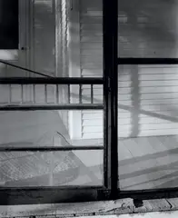 John Szarkowski, Screen Door, Hudson, Wisconsin, 1950, Gelatin silver print, printed 2005