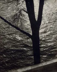 Quai de Bethune, Paris by Ilse Bing, 1932, Gelatin silver print, hinged to a paper mount, sold Oct 2021