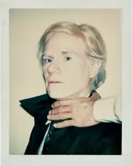 Andy Warhol, Self-Portrait, 1977, Unique Polaroid print