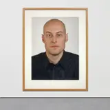 Thomas Ruff, Portrait (M. Roeser), 1999, Chromogenic print, face-mounted to Plexiglas