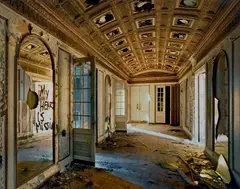 Andrew Moore, Peacock Alley, Lee Plaza Hotel, Detroit, 2008, Chromogenic print