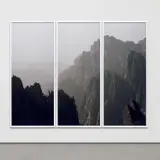 West Sea Canyon by Darren Almond, 2009, Chromogenic print triptych, face-mounted to Plexiglas, sold Oct 2021