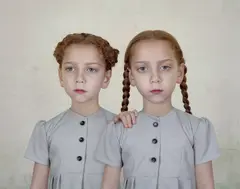 Loretta Lux, Sasha and Ruby 1, 2008, Dye destruction print