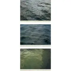 Roni Horn, Still Water (The River Thames, for Example): Images G, H, and N, 1999, Three offset lithographs