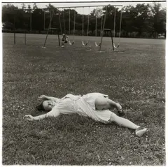 Untitled (10) by Diane Arbus, 1970-1971, Gelatin silver print, printed later by Neil Selkirk, sold Oct 2021