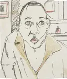 Henry Taylor, Untitled (Self Portrait)