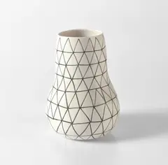 untitled (triangle 11) by Shio Kusaka, 2010, porcelain, sold Mar 2020