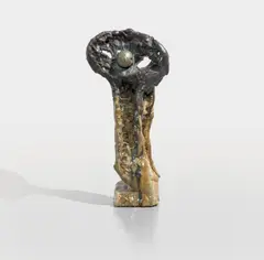 Sterling Ruby, Cobra, 2007, glazed ceramic and bronze