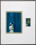 Untitled (Original) by Richard Prince, 2008, original illustration and paperback book, in artist's frame, sold Mar 2020