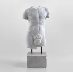 Yoan Capote, Racional, 2006, marble and metal