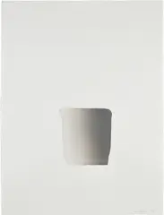 Dialogue by Lee Ufan, 2010, watercolor on Arches paper, sold Mar 2020