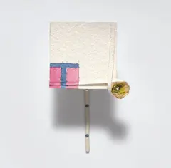 Richard Tuttle, Section I, Extension A, 2007, paper, acrylic, papier-mâché, hammered aluminum armature wire, graphite, hot glue, wood and screws