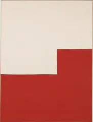 Untitled by Ethan Cook, 2016, handwoven cotton canvas and canvas, in artist's frame, sold Mar 2020
