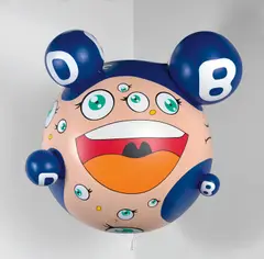 Takashi Murakami, DOB. Melt. BLUE, 1995, vinyl chloride and helium gas