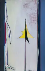 Thomas Scheibitz, Pete, 2006, oil on linen