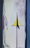 Thomas Scheibitz, Pete, 2006, oil on linen