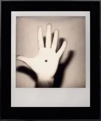 Douglas Gordon, Hand with Spot M, 2001, chromogenic print mounted to Plexiglas, in artist's chosen frame