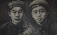 Twin by Zhang Huan, 2007, ash on linen, sold Mar 2020