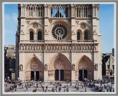 Thomas Struth, Notre Dame, Paris, 2000, chromogenic print face-mounted to Diasec, in artist’s frame