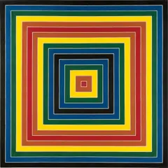 Elaine Sturtevant, Stella Gran Cairo, 1988, alkyd on canvas
