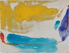 1973 (Thanksgiving Day) by Helen Frankenthaler, 1973, painted and glazed ceramic tile, sold Jul 2020
