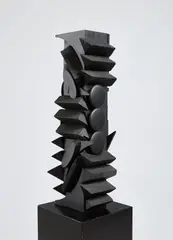 Young Tree XXIV by Louise Nevelson, 1971, painted wood, sold Jul 2020