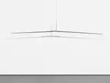 George Rickey, Broken Line (Two Lines Horizontal)