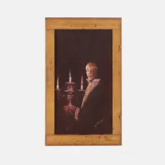 Ch Locke, Count Dracula, oil on a panel