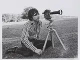 Steve Lewis, David Bailey with 8mm movie camera, 1967, an archival pigment print
